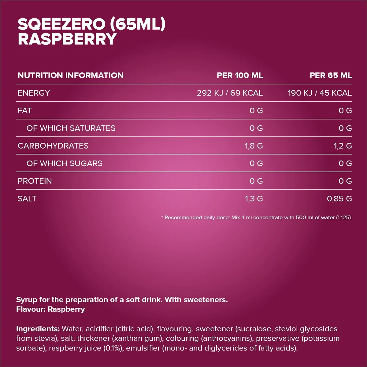 SqueeZero (65ml) - Raspberry – Bild 4