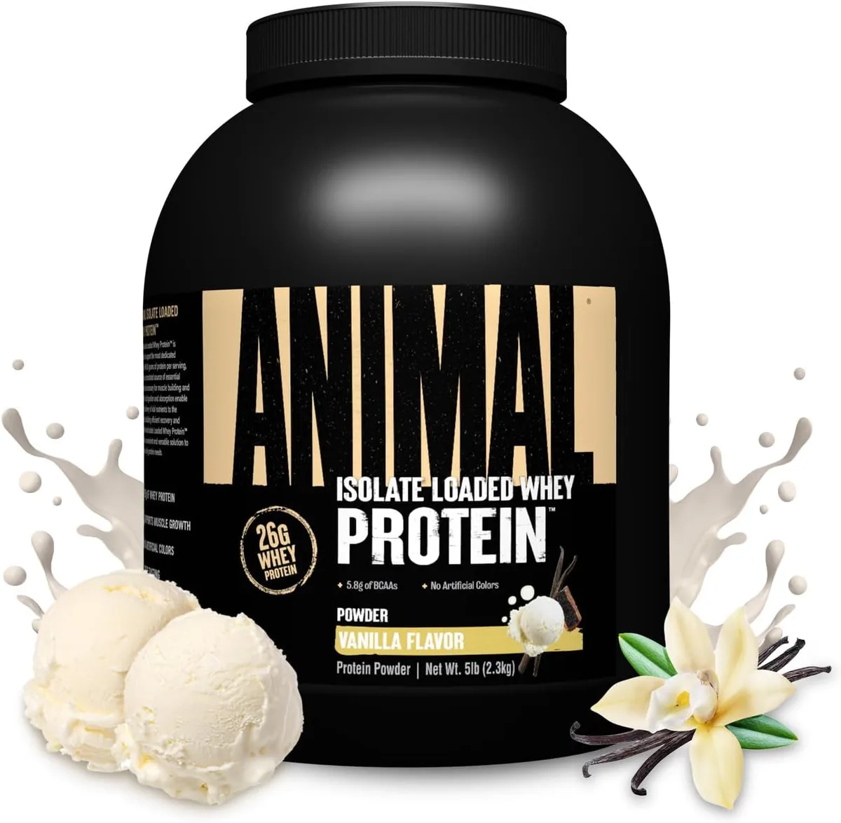 Animal Isolate Loaded Whey (2270g) Vanilla