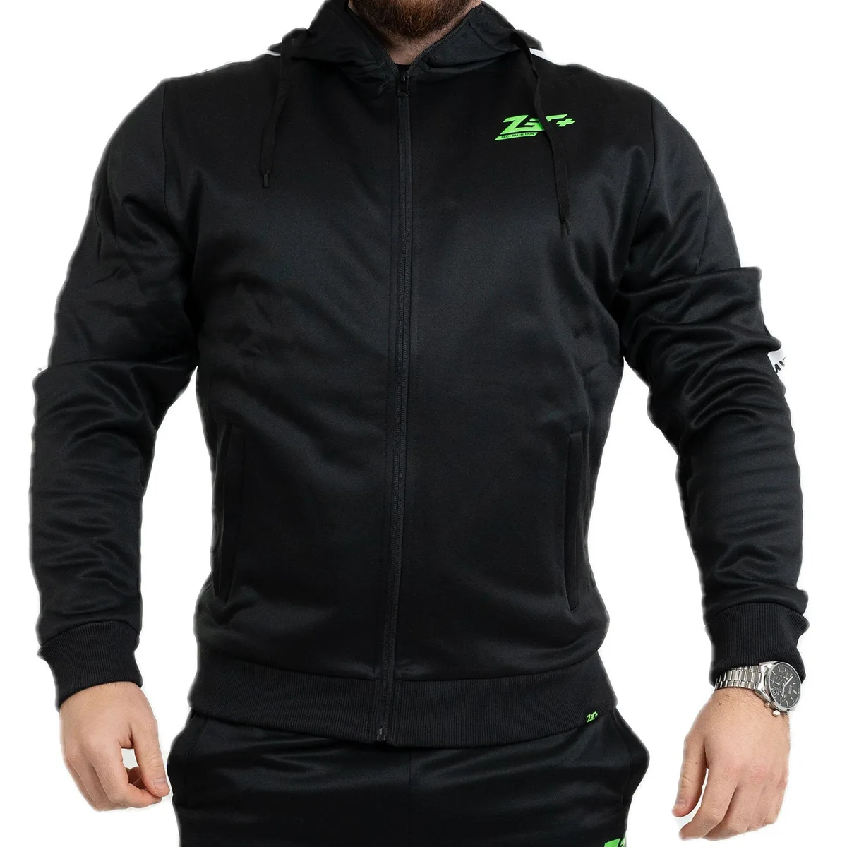 ZEC+ VIBES Zipped Hoodie Black / S – Bild 3
