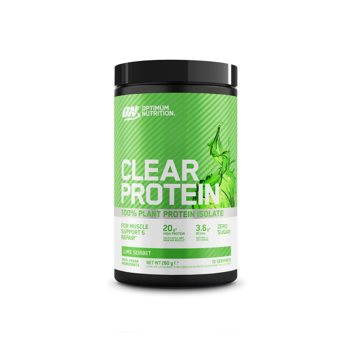 ON Clear Protein 100% Plant Protein Isolate Lemon Lime / 280.0 – Bild 2