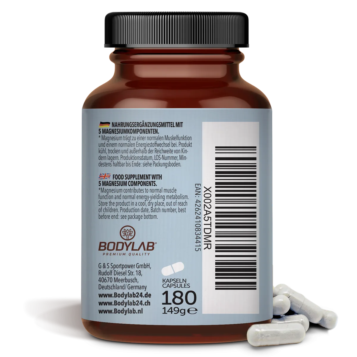 Magnesium Komplex (180 Kapseln) – Bild 6