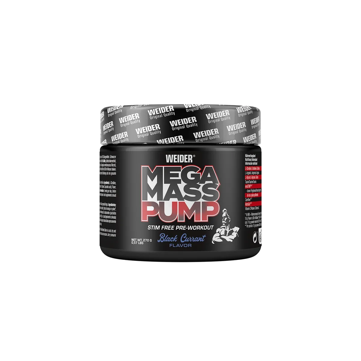 Mega Mass Pump Black Currant