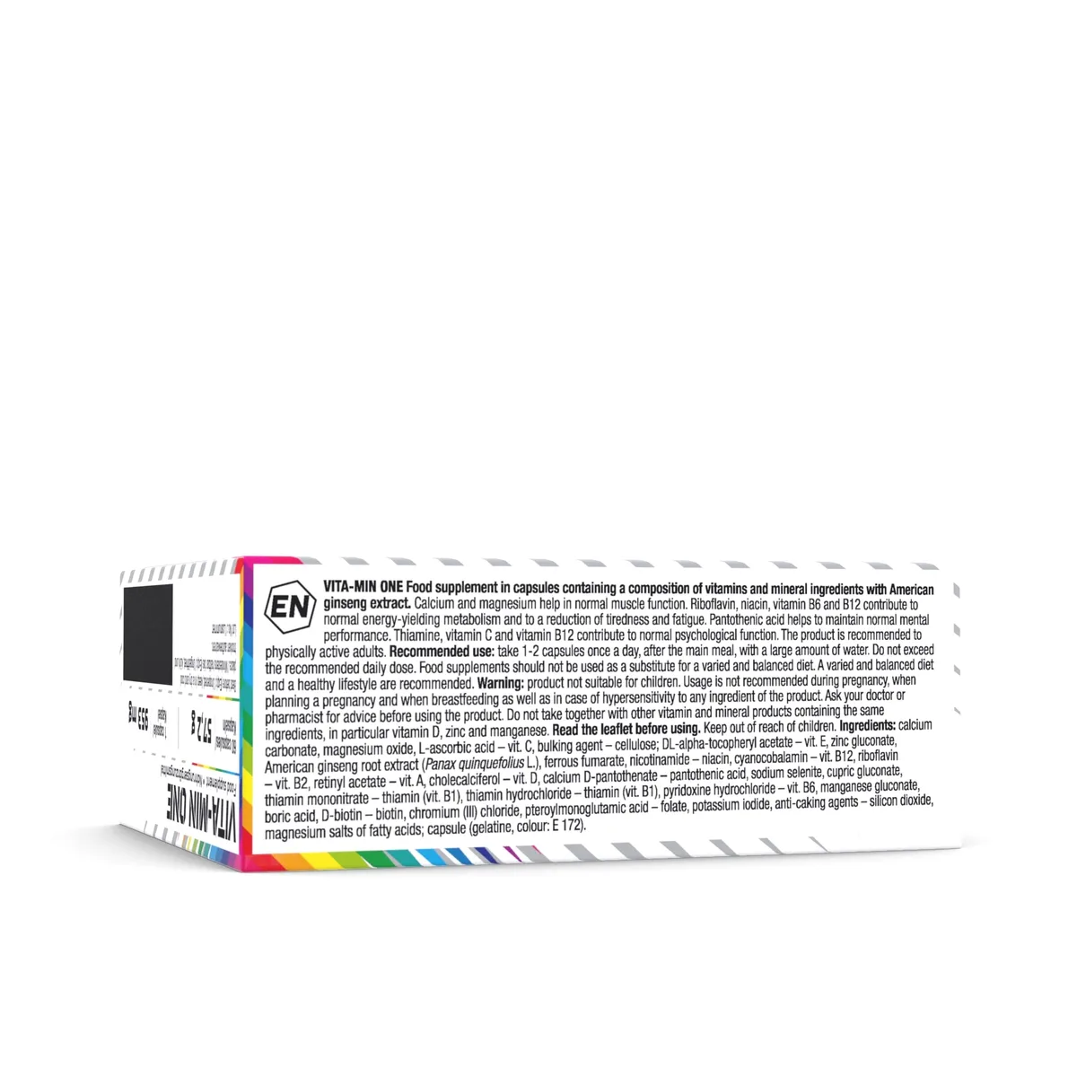OLIMP SPORT NUTRITION OLIMP- Vita-Min One Caps. Ergänzt die tägliche Ernährung mit hochwertigen Vitaminen und Mineralien. (60 Kapseln), 60 Stück (1er Pack) – Bild 6