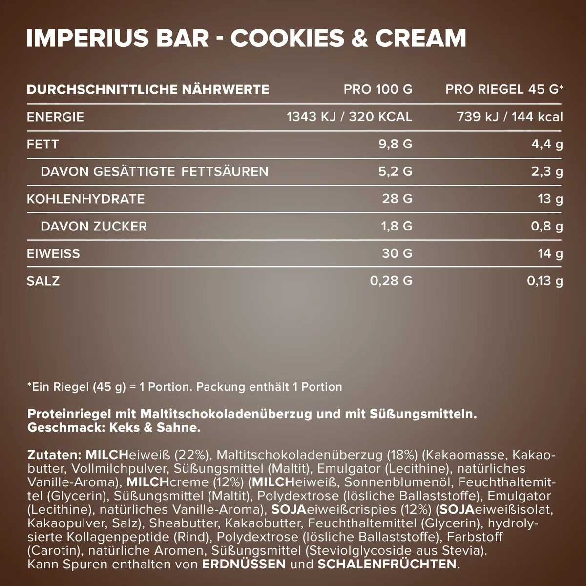 Imperius (45g) - Cookies & Cream – Bild 5