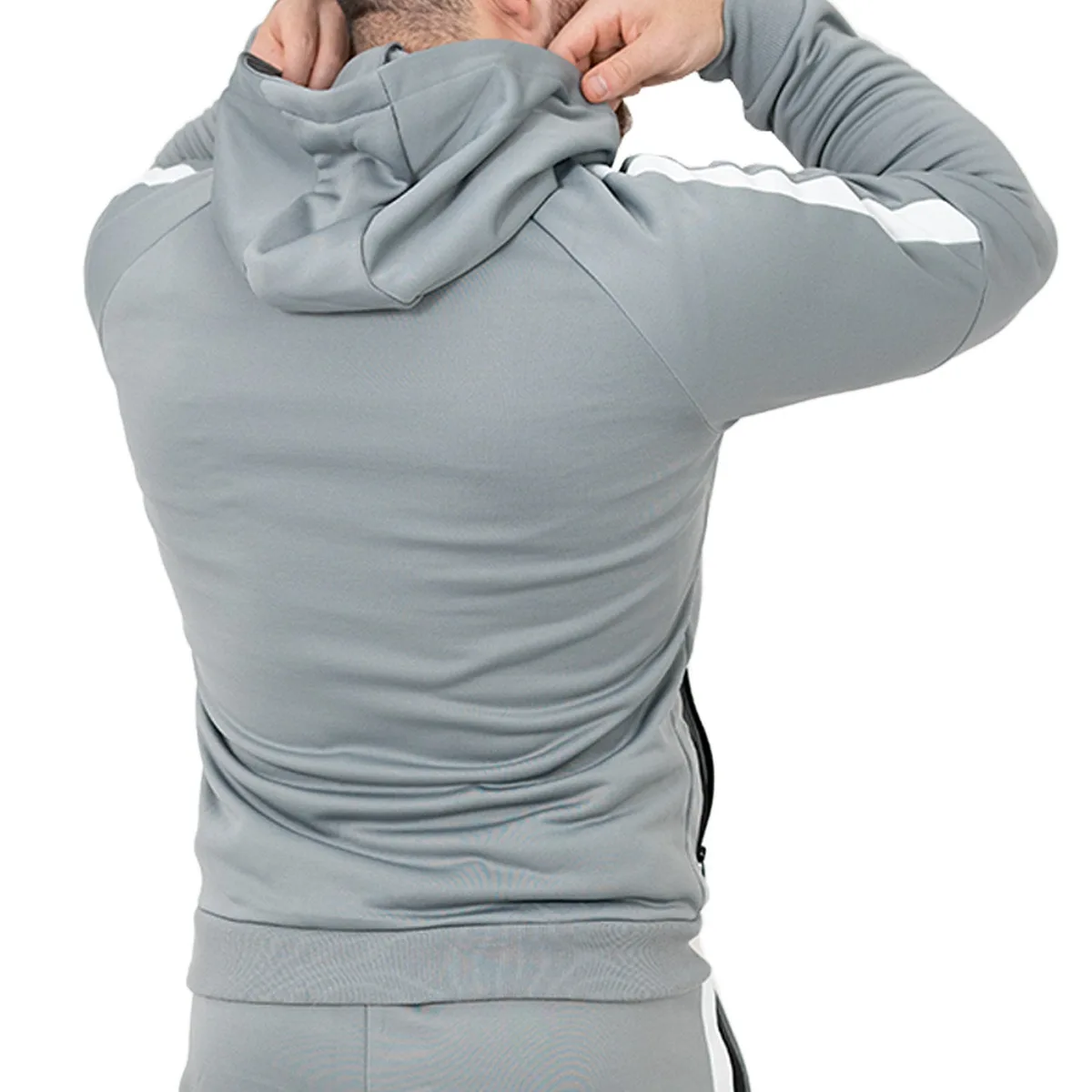ZEC+ PASSION TRACKSUIT JACKE 2XL / Grau – Bild 6