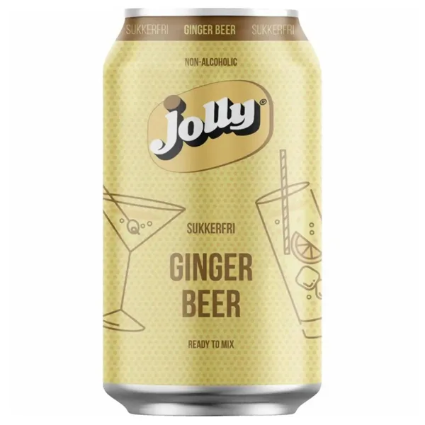 Jolly Ginger Beer zuckerfrei – Ingwer-Limonade ohne Zucker