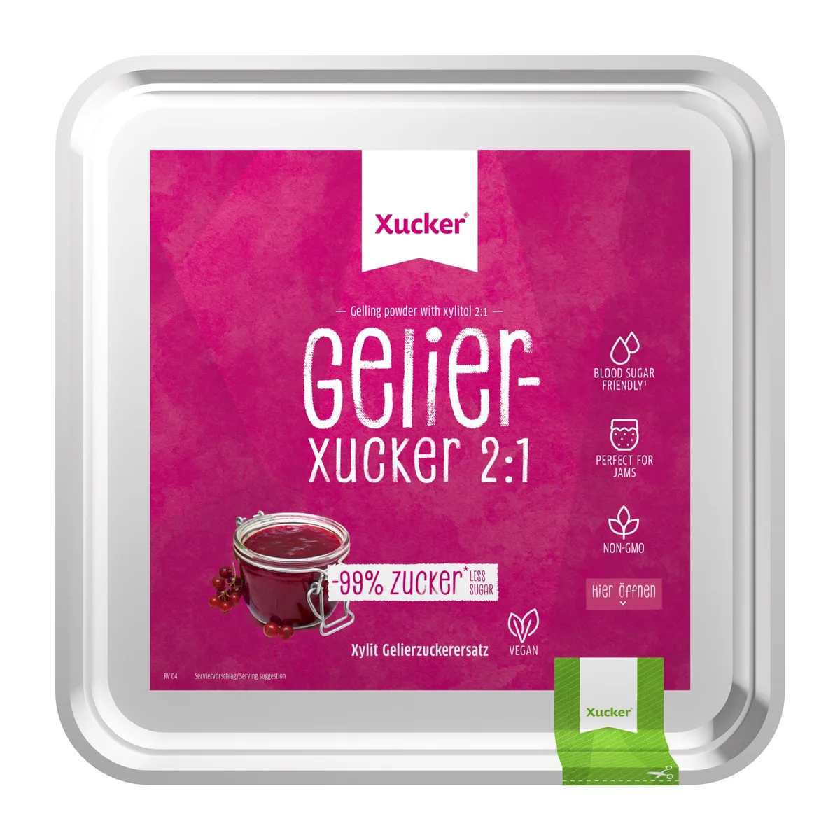 2:1 Gelier-Xucker aus Xylit (4000g) – Bild 2