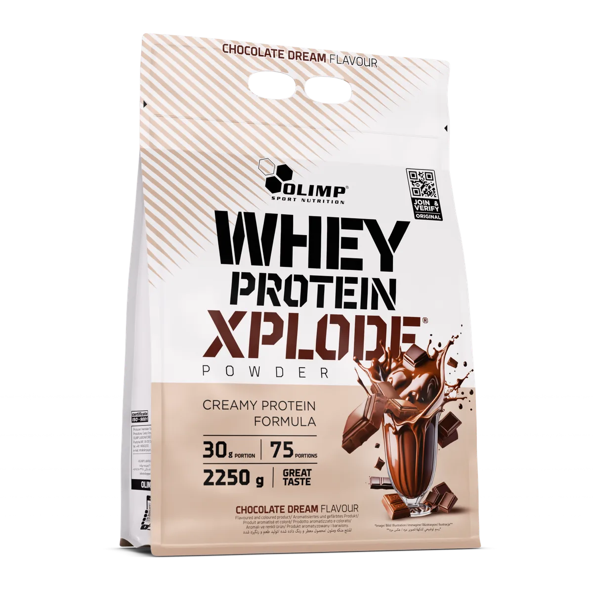 Whey Protein Xplode (2250g) Vanille – Bild 2