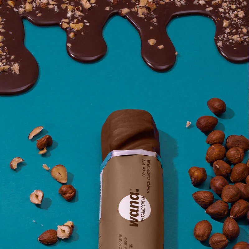 WaNa Protein-Riegel Waff'and Cream | 43g Dunkle Schokolade mit Kokos-Füllung – Bild 7
