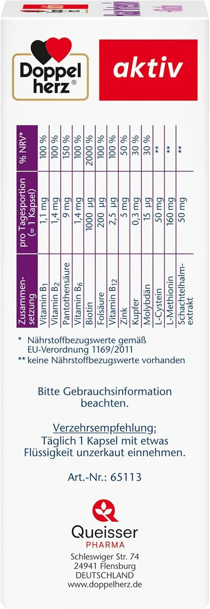 Haar Intensiv (100 Kapseln) – Bild 3