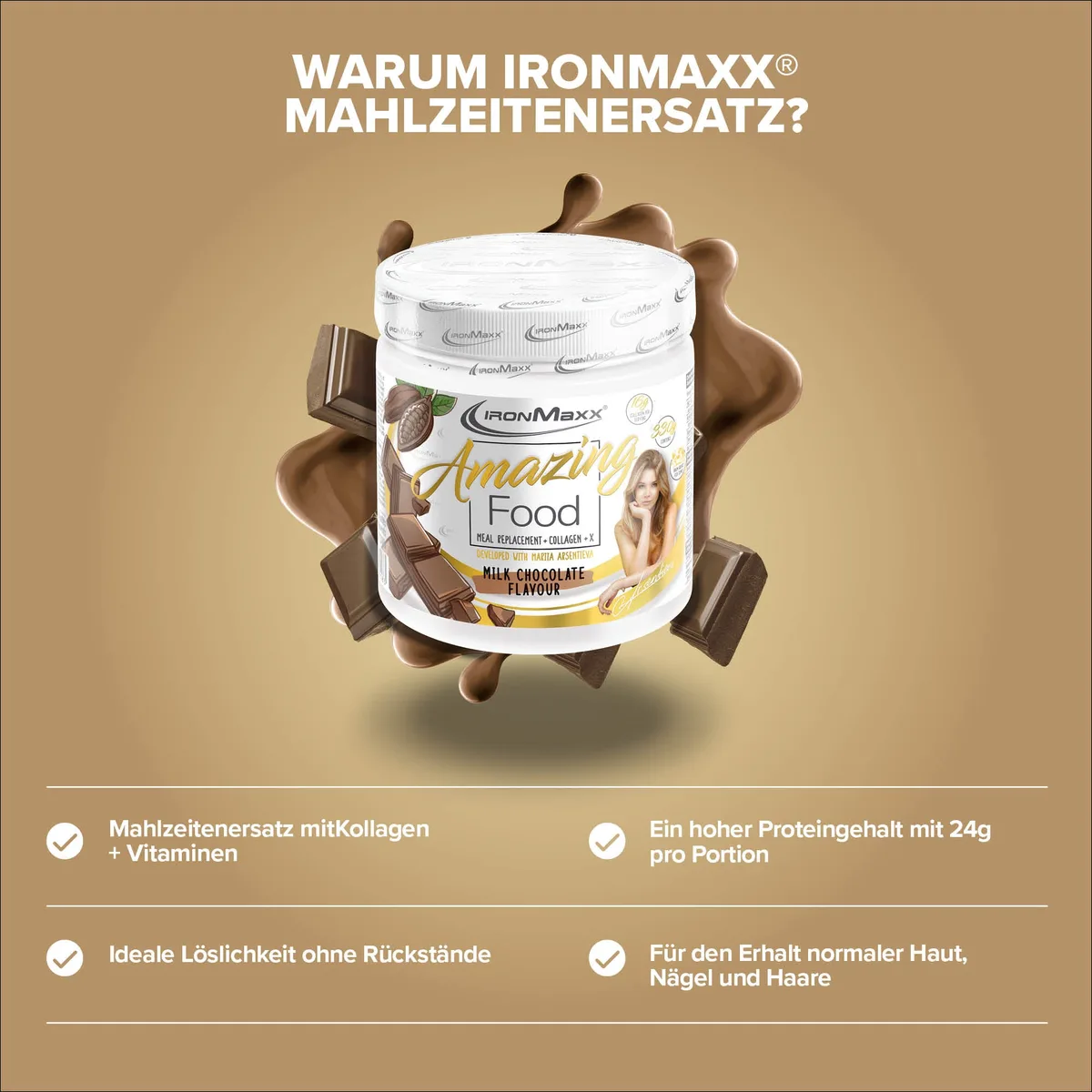 Amazing Food (330g) - Milk Chocolate – Bild 8