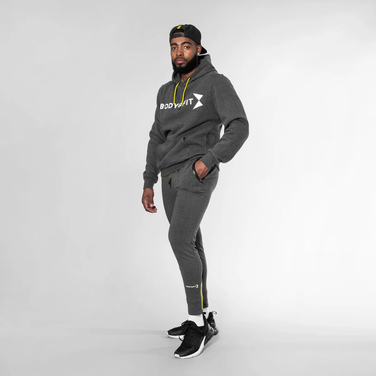 Essential cosy Hoodie Grijs melange / L – Bild 5