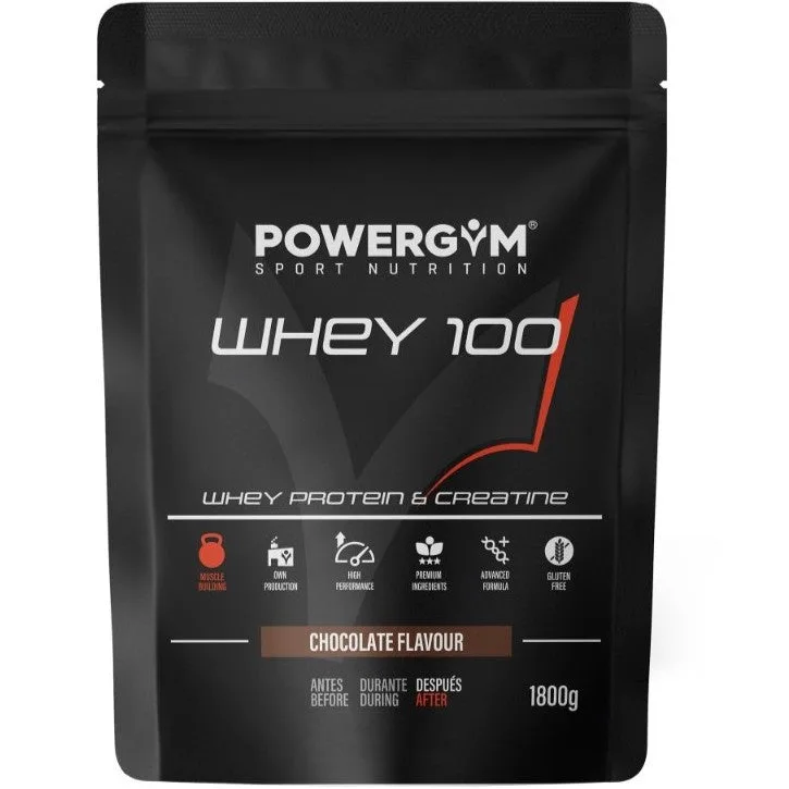 Whey 100 Protein + Creatin (1800g) Vanilla – Bild 2