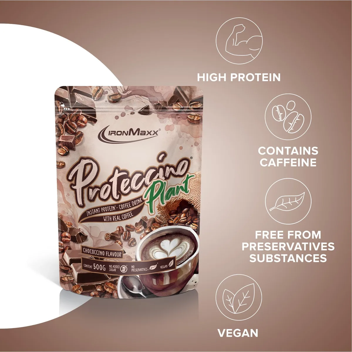 Proteccino Plant (500g) - Chococcino – Bild 7