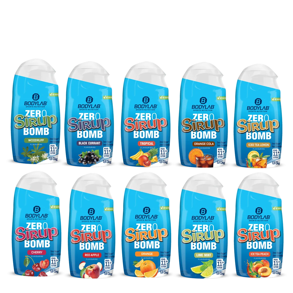 ZERO Sirup BOMB Bestseller Box (10x95ml) – Bild 2