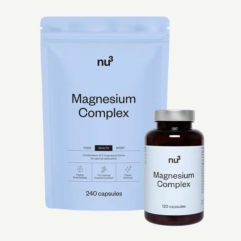 nu3 Magnesium Komplex Basic / 120 Kapseln
