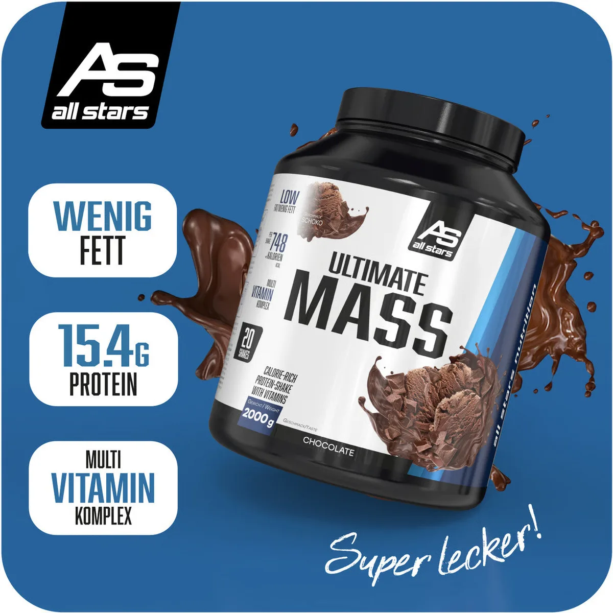 Ultimate Mass Gain (2000g) Vanilla – Bild 7