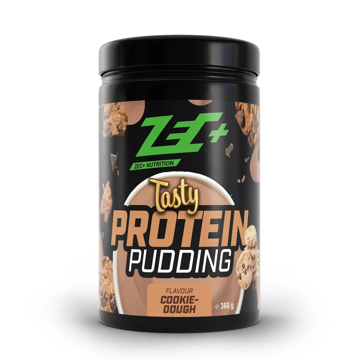 ZEC+ TASTY PROTEIN PUDDING, 360g Cookie Dough