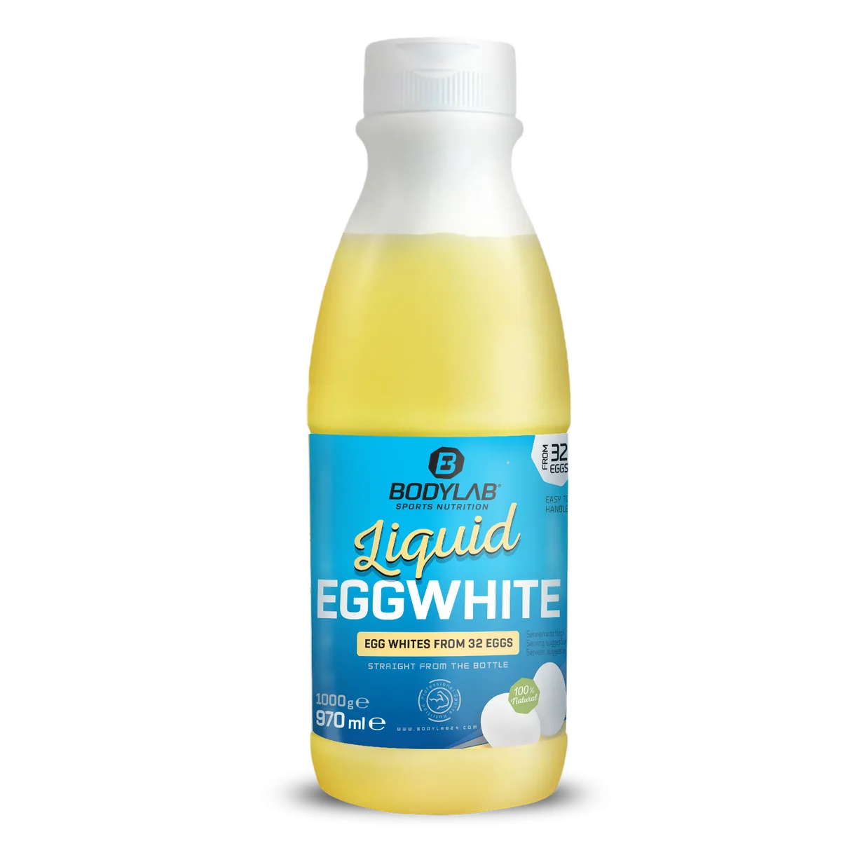 Liquid EGGWHITE (970ml) - 100% natural