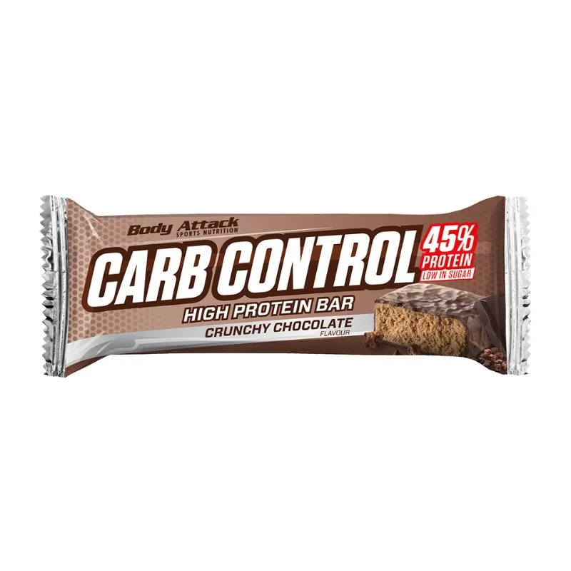Body Attack Carb Control Proteinriegel (100g) 100 g Riegel / White Cookie-O – Bild 5