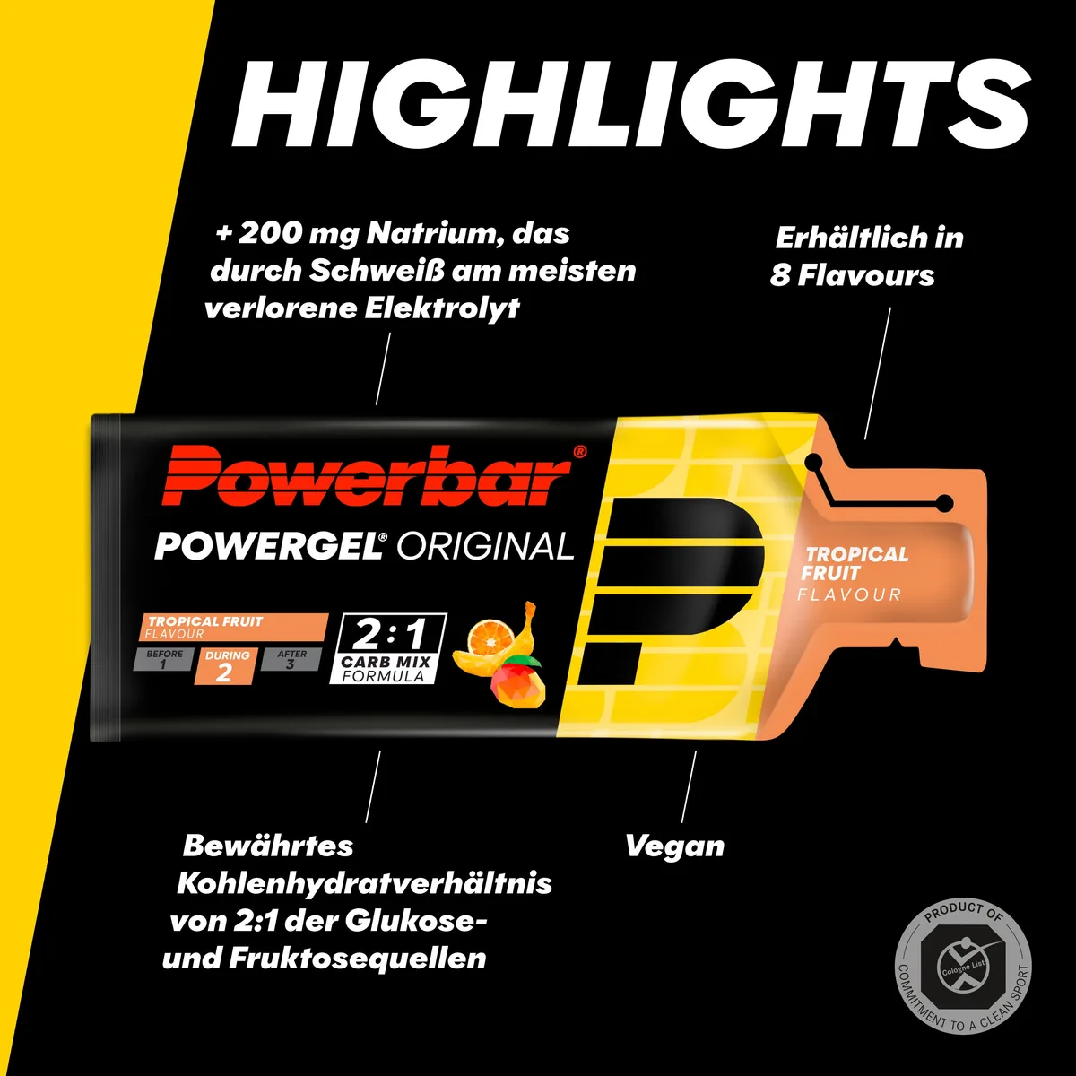 PowerGel Original (24x41g) Espresso mit Koffein – Bild 8