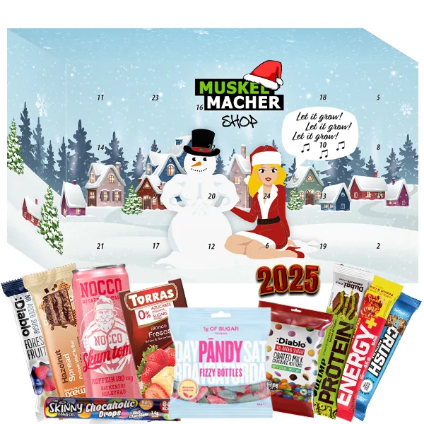 Muskelmacher Fitness Adventskalender 2025 kaufen