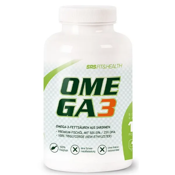 SRS Muscle Omega 3, 120 Kaps.