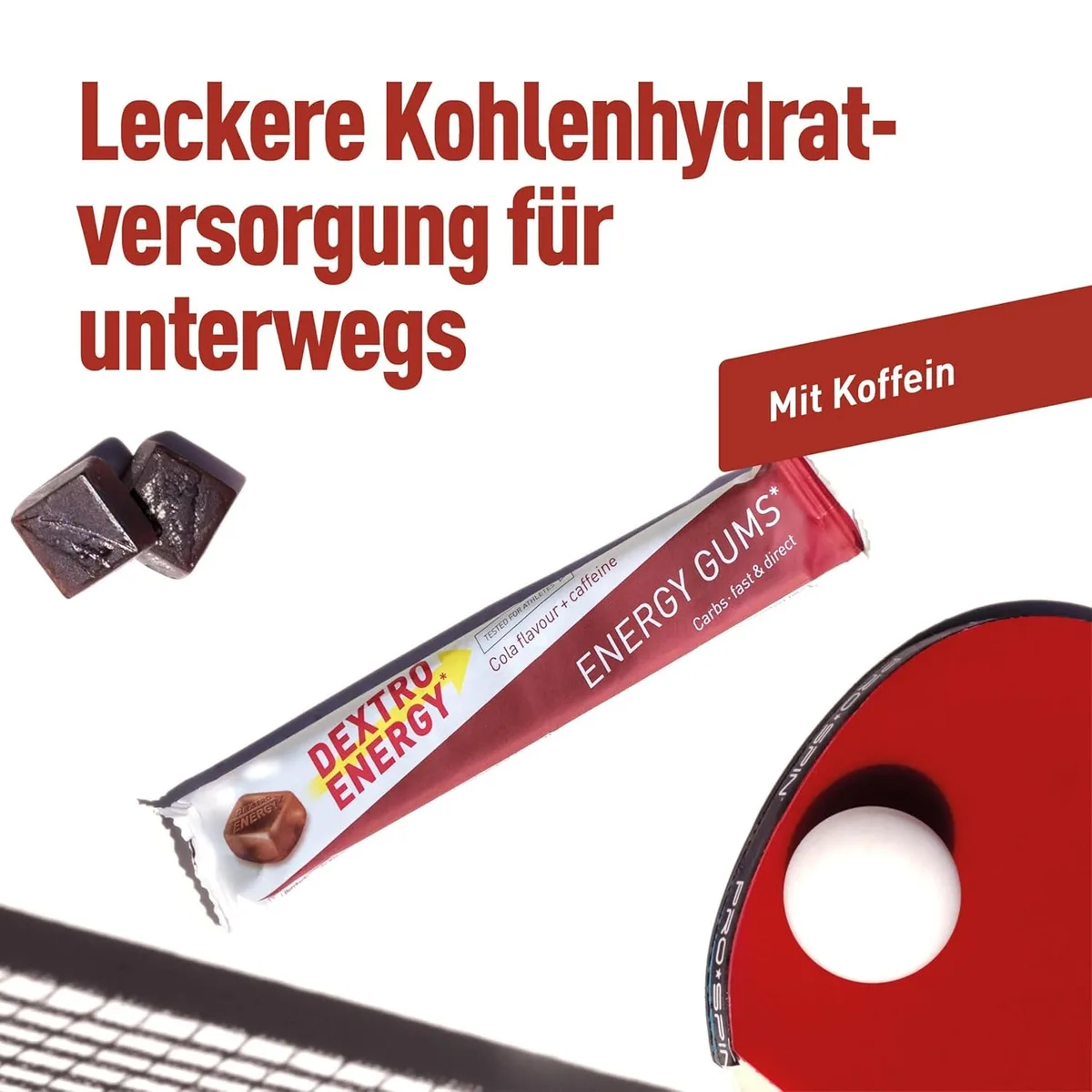 Energy Gums (8x45g) Cherry + Natrium – Bild 4