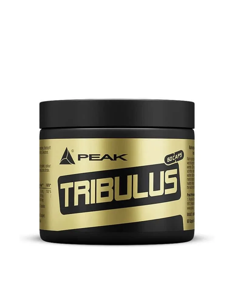 PEAK Tribulus Terrestris - 60 Kapseln I 30 Portionen I Testo-Booster optimiert mit Zink I zur Unterstützung des Immunsystems & für einen normalen Testosteronspiegel