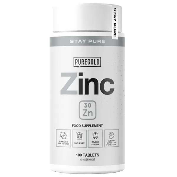PureGold Zinc 20 mg – 100 Tabletten