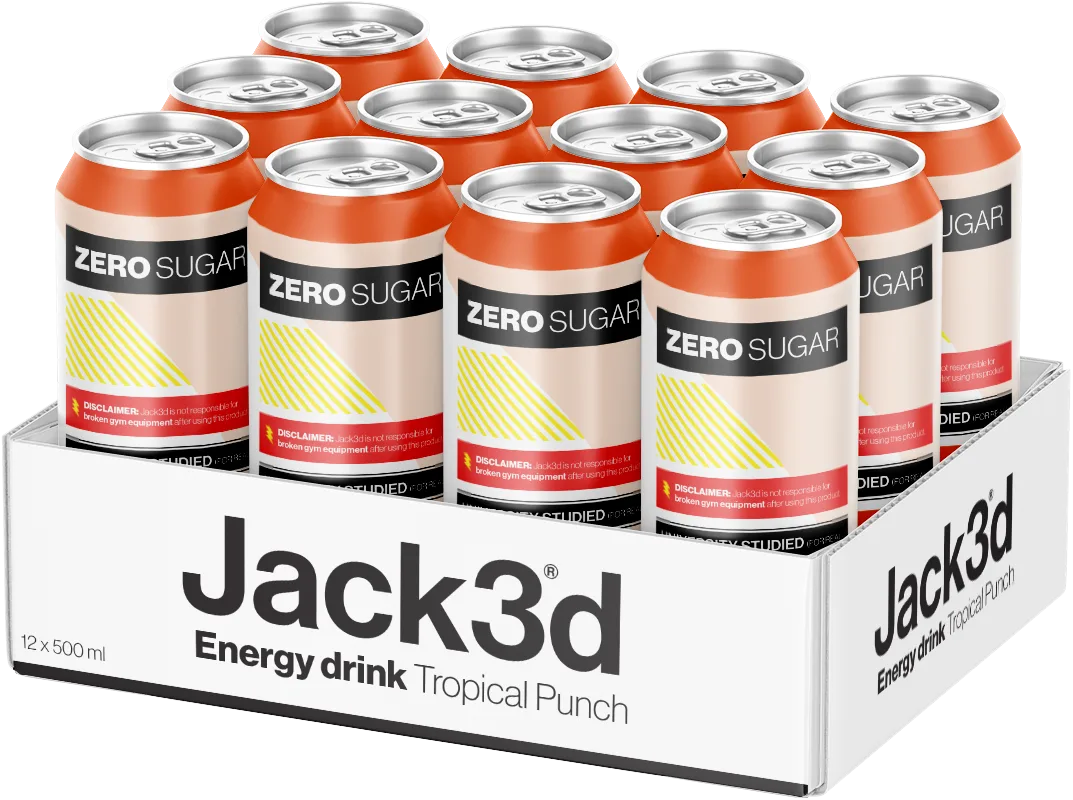 Jack3d Energy Drink Lemon Lime / 500ml – Bild 2