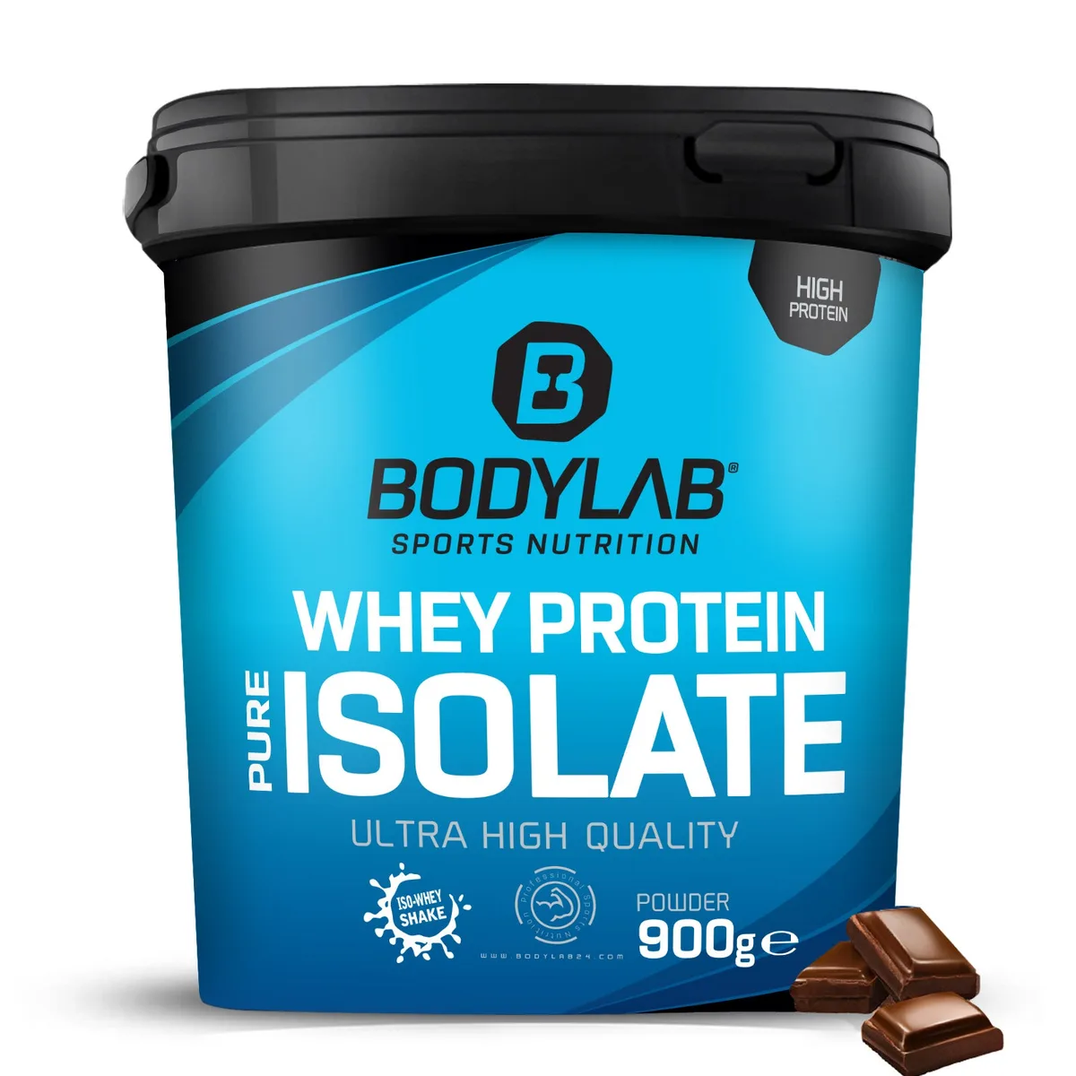 Whey Protein Isolat (900g) Banane – Bild 2