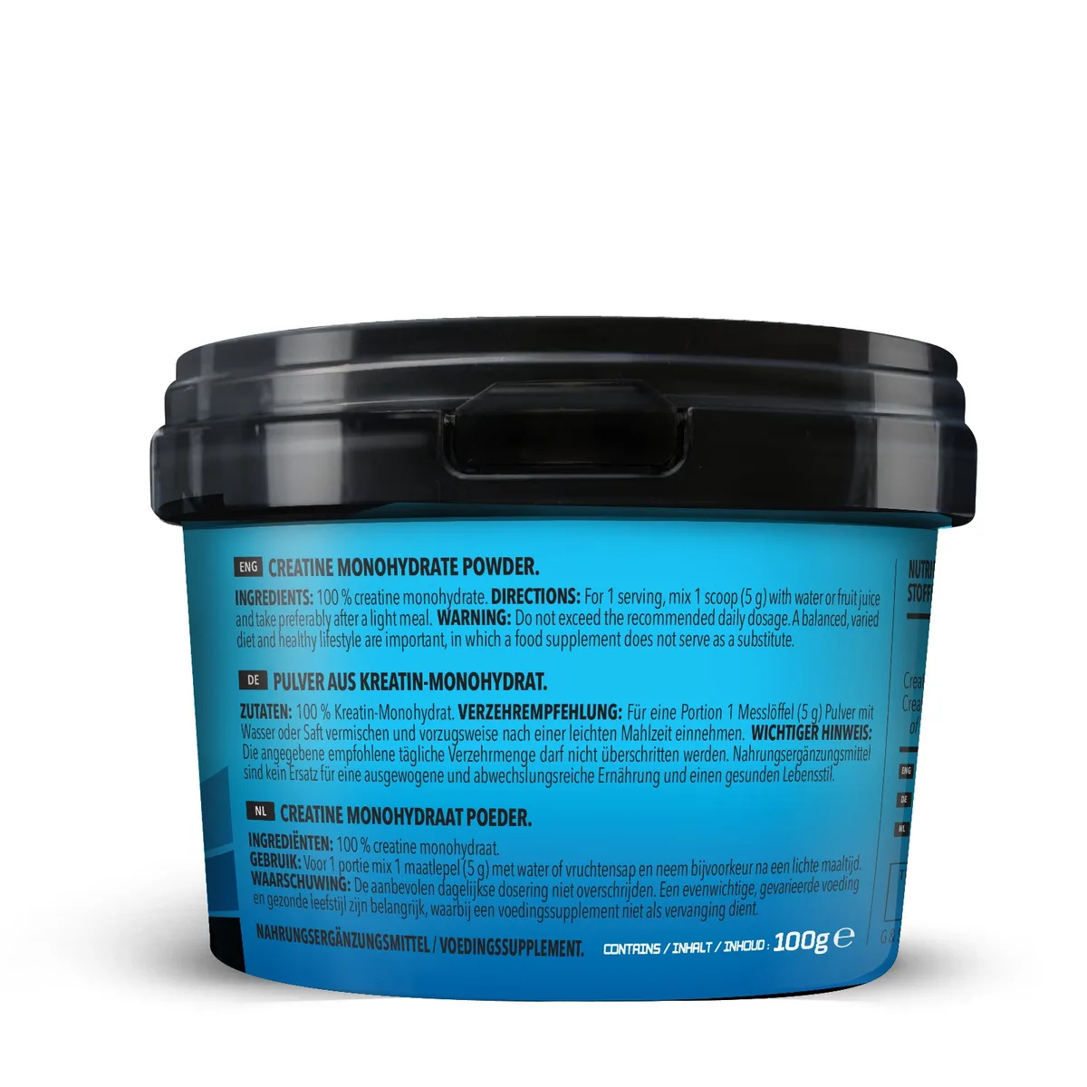 Creatine Monohydrate Powder (100g) – Bild 3