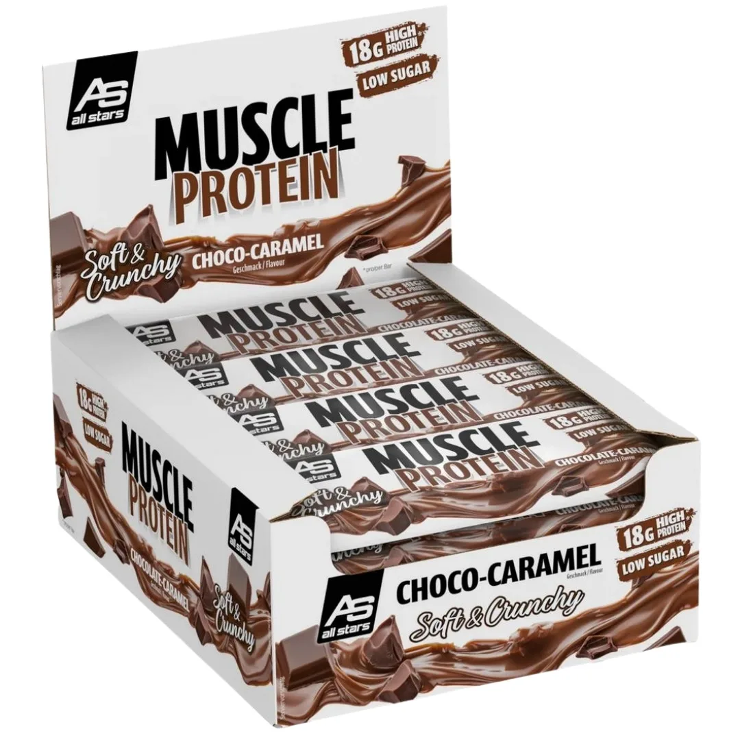 All Stars Muscle Protein Bar - 12 x 65g im Karton