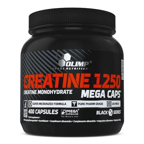 Olimp Creatine 1250 Mega Caps - 400 Kapseln – Bild 4