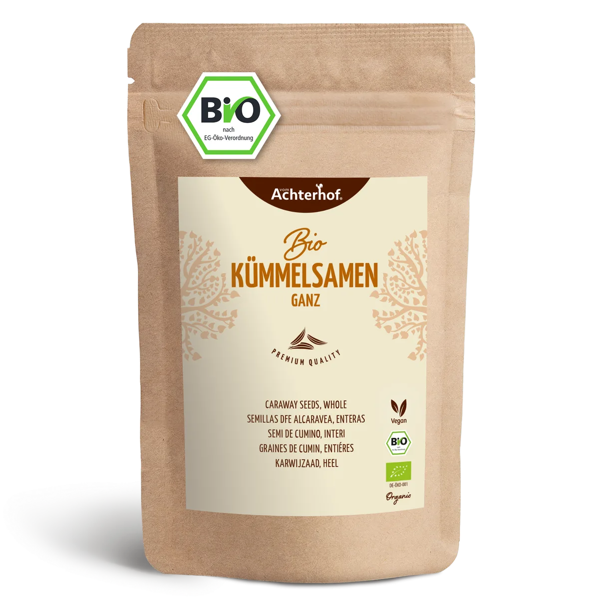 Kümmelsamen ganz  Bio (500g)