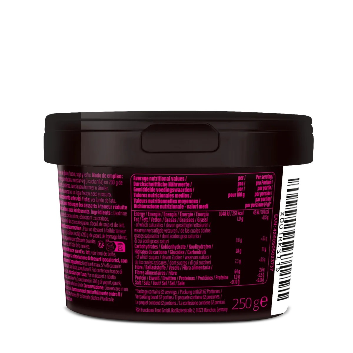 Flavy Powder (250g) Nougat Creme – Bild 7