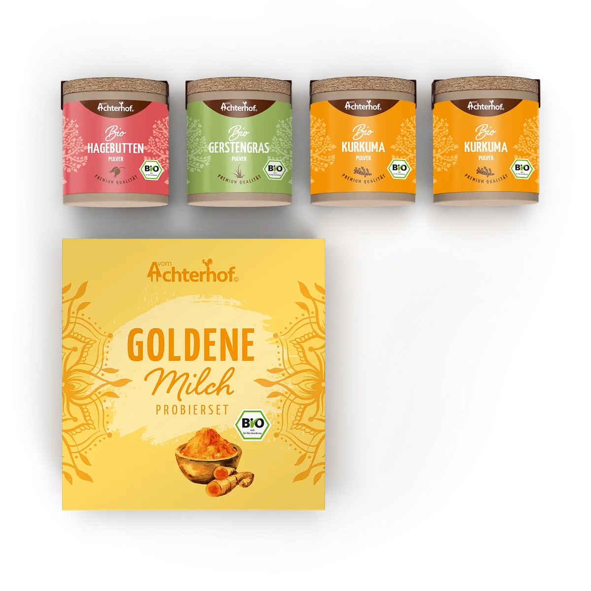 Goldene Milch Probierset Bio