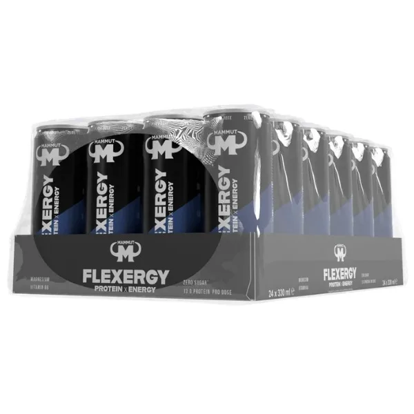 Mammut Flexergy Protein Energy Drink, 24x330ml im Tray