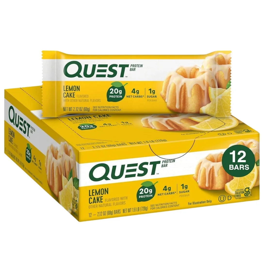 Quest Nutrition Quest Bars - 12x60g im Karton (MHD-Ware)