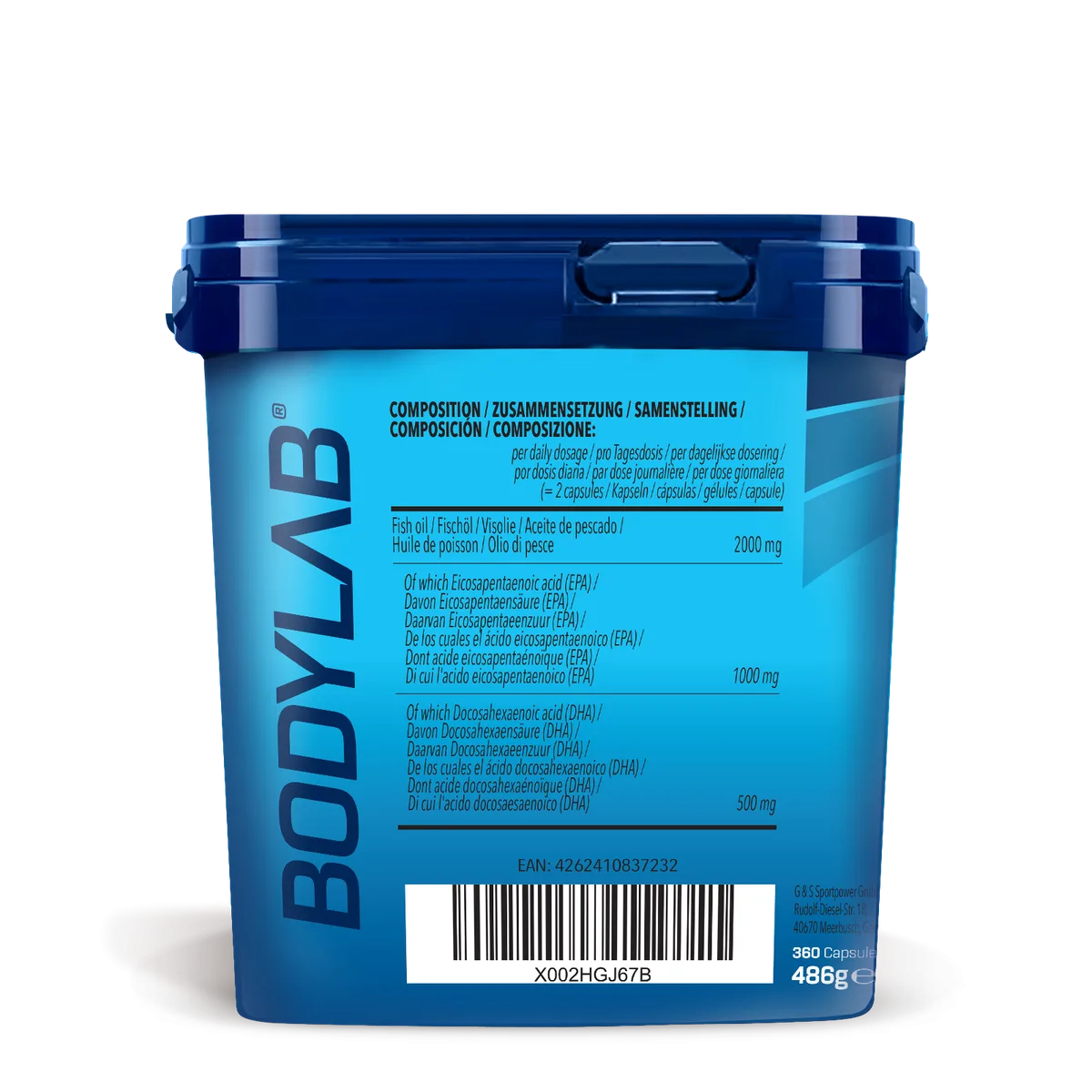 BIG PACK Omega-3 Extreme (360 Softgel Kapseln) – Bild 2