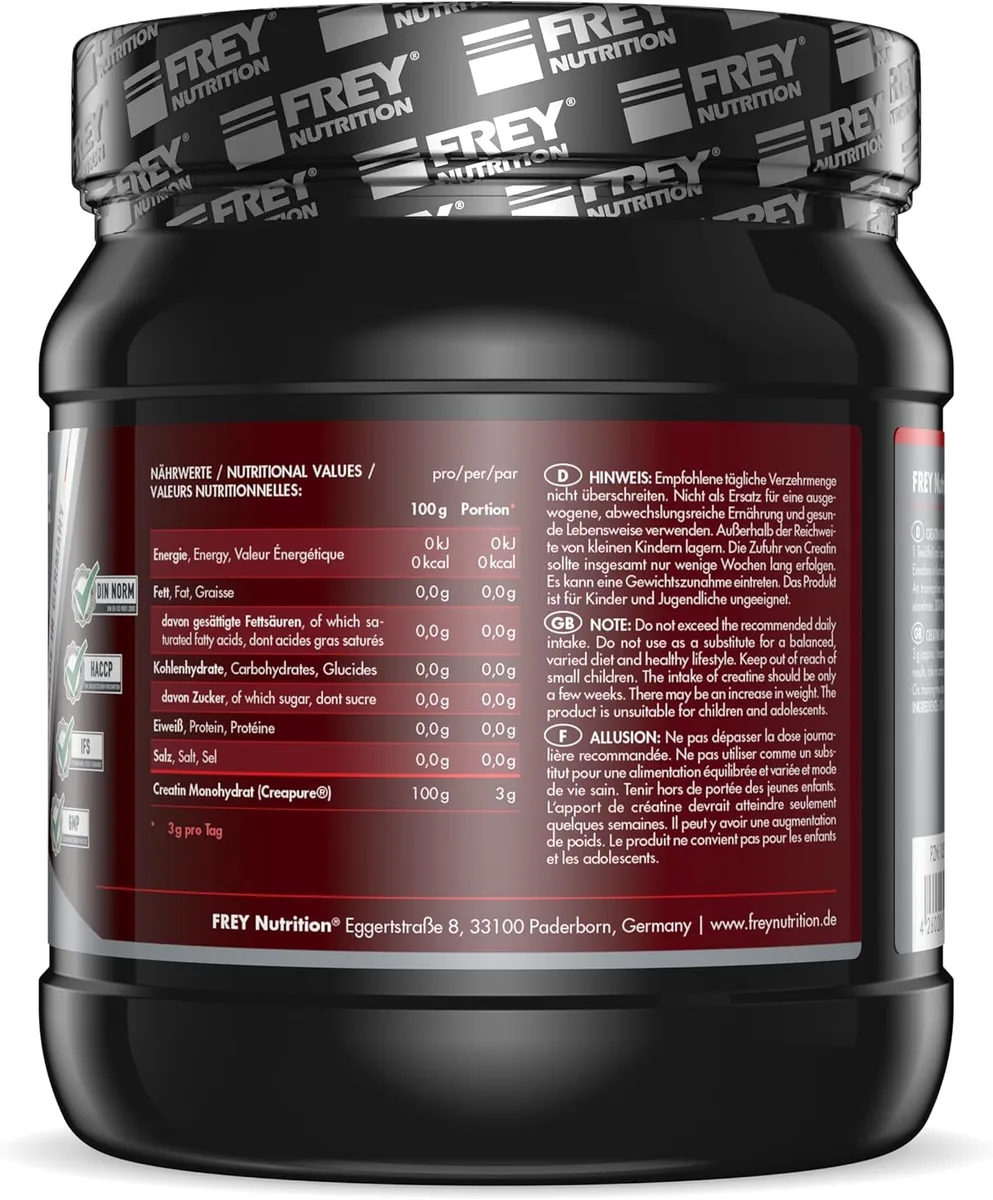 Creatin Pur Creapure® (500g) – Bild 2