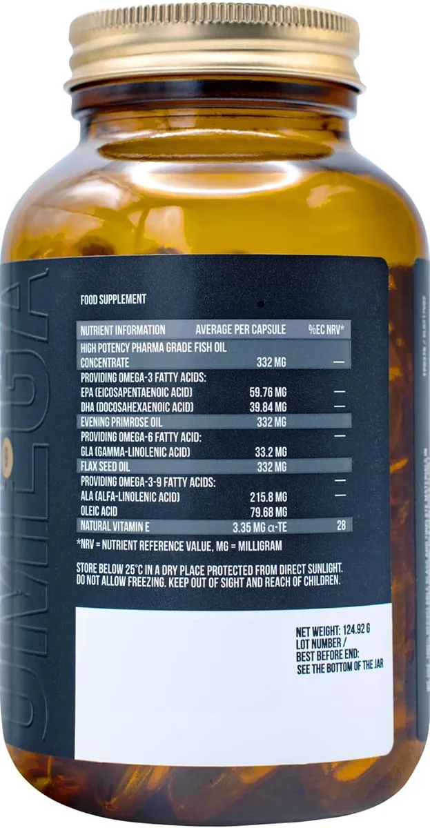 Omega 3-6-9 Balance (90 Kapseln) – Bild 3