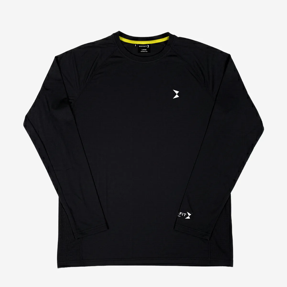 Men's Performance Longsleeve T-shirt Wit / L – Bild 4