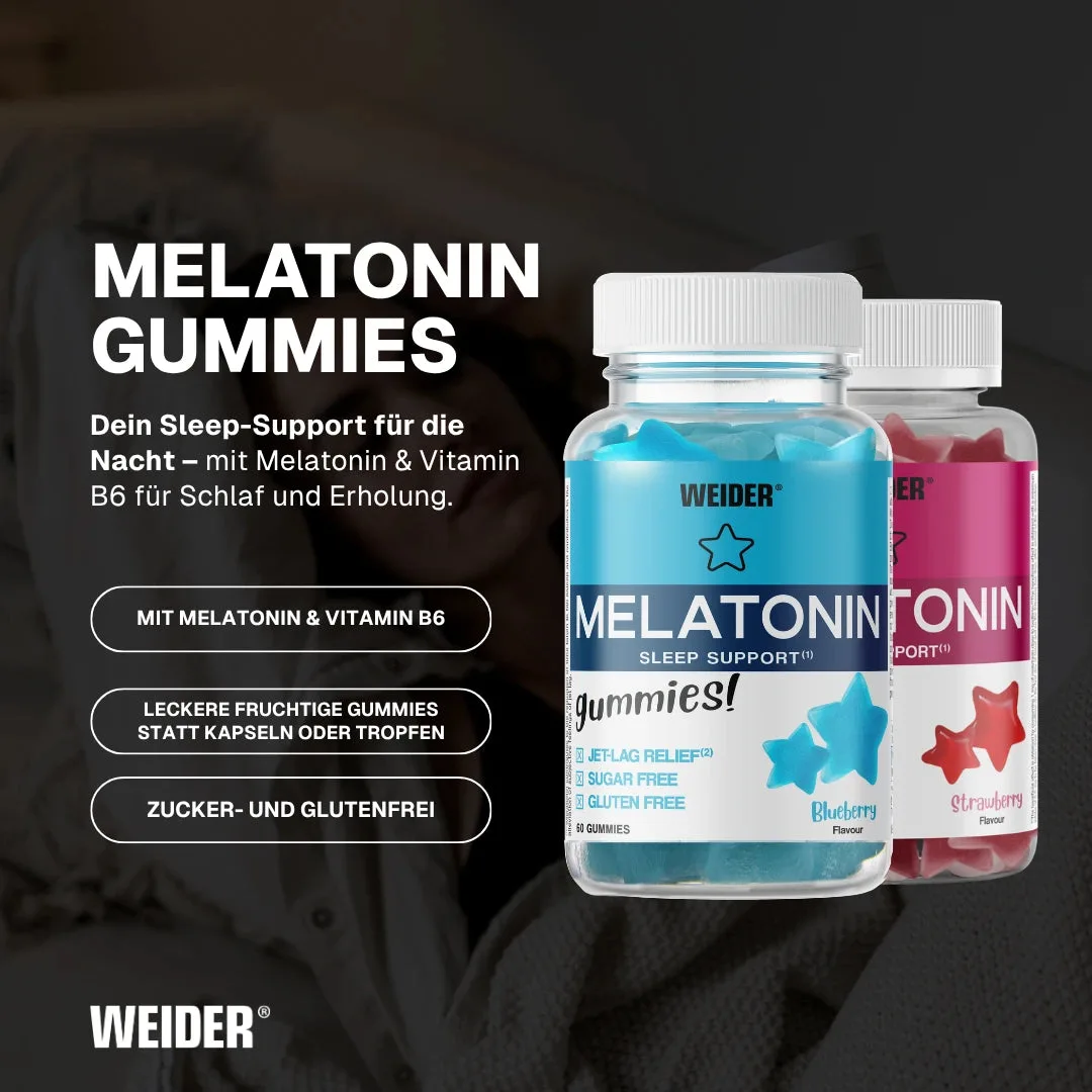 Melatonin Gummies Blueberry / 60 Gummies – Bild 2