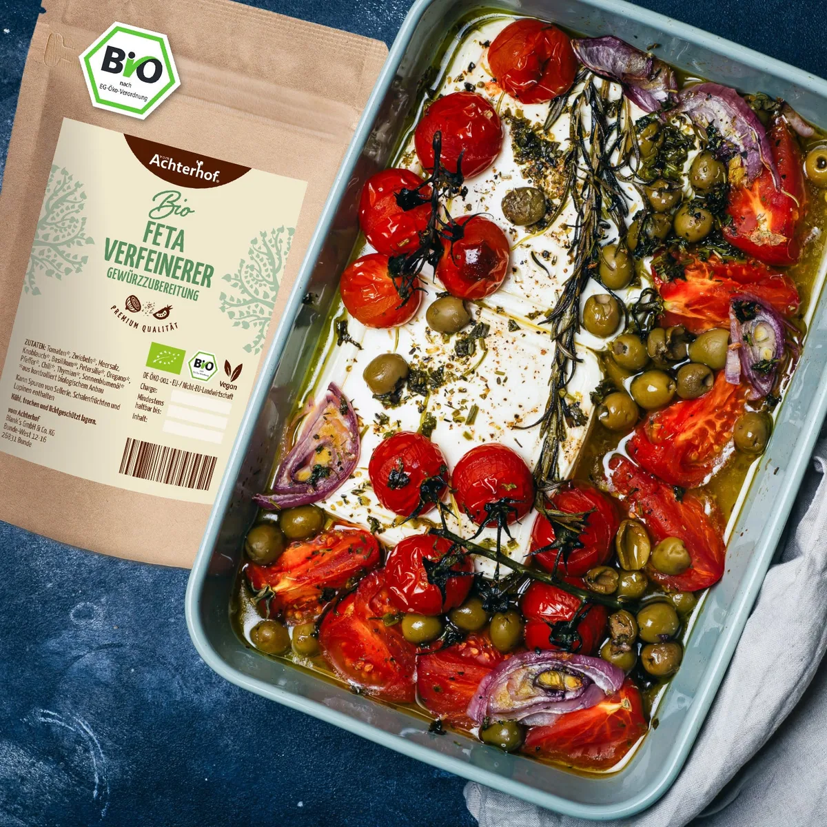 Feta Verfeinerer Gewürzzubereitung Bio (100g) – Bild 4