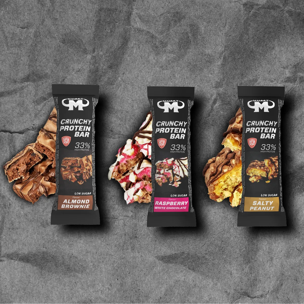 Crunchy Protein Bar Mix Box (12x45g) – Bild 2