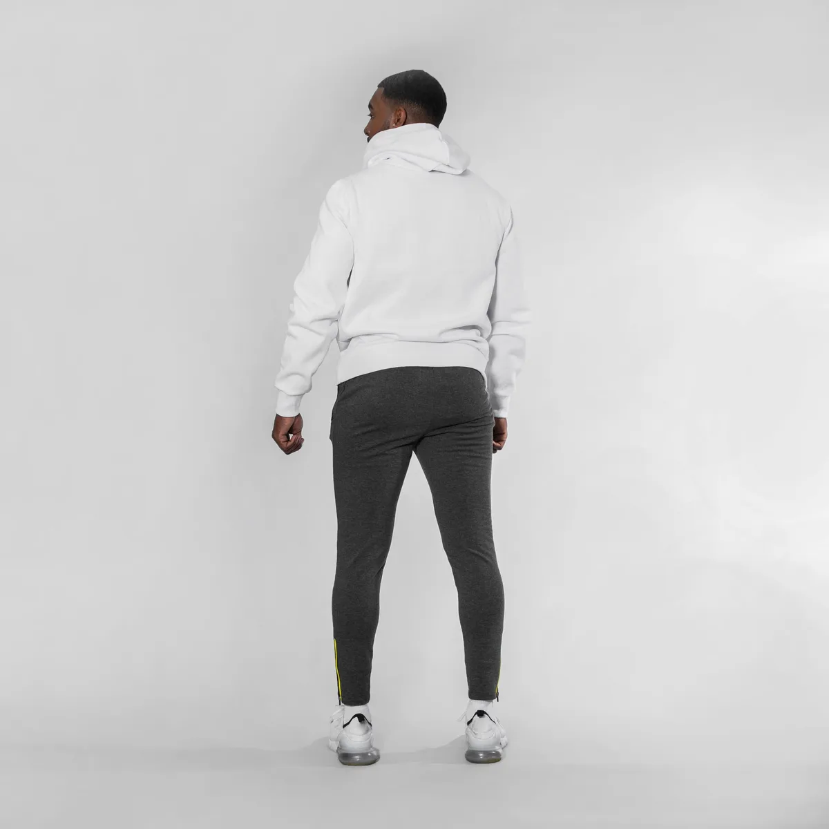 Essential cosy Hoodie Wit / XXL – Bild 3
