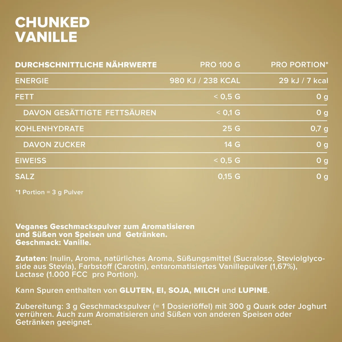 Chunked (150g) - Vanilla – Bild 4