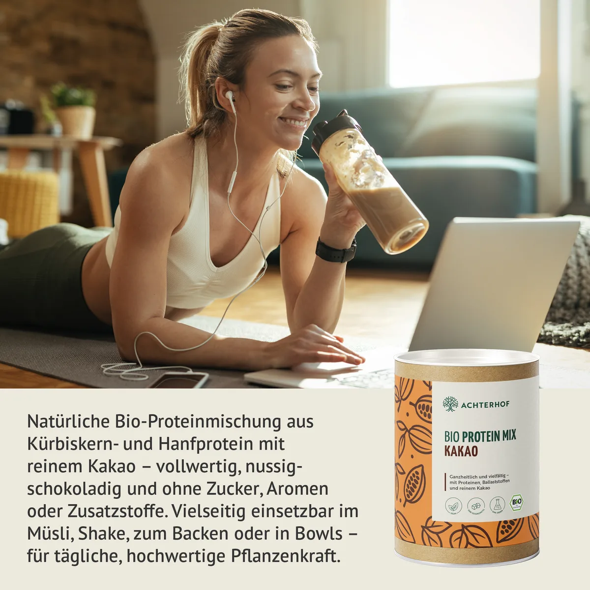 Bio Protein Mix Kakao (380g) – Bild 5